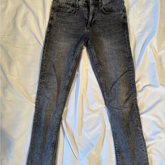 Men's Faded Black Rag & Bone Jeans